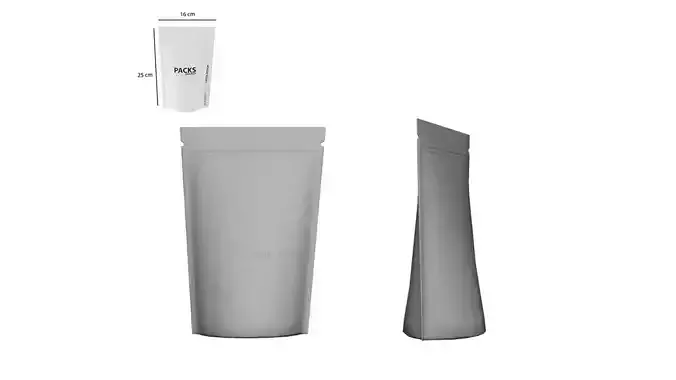 Standing Pouch Mockup