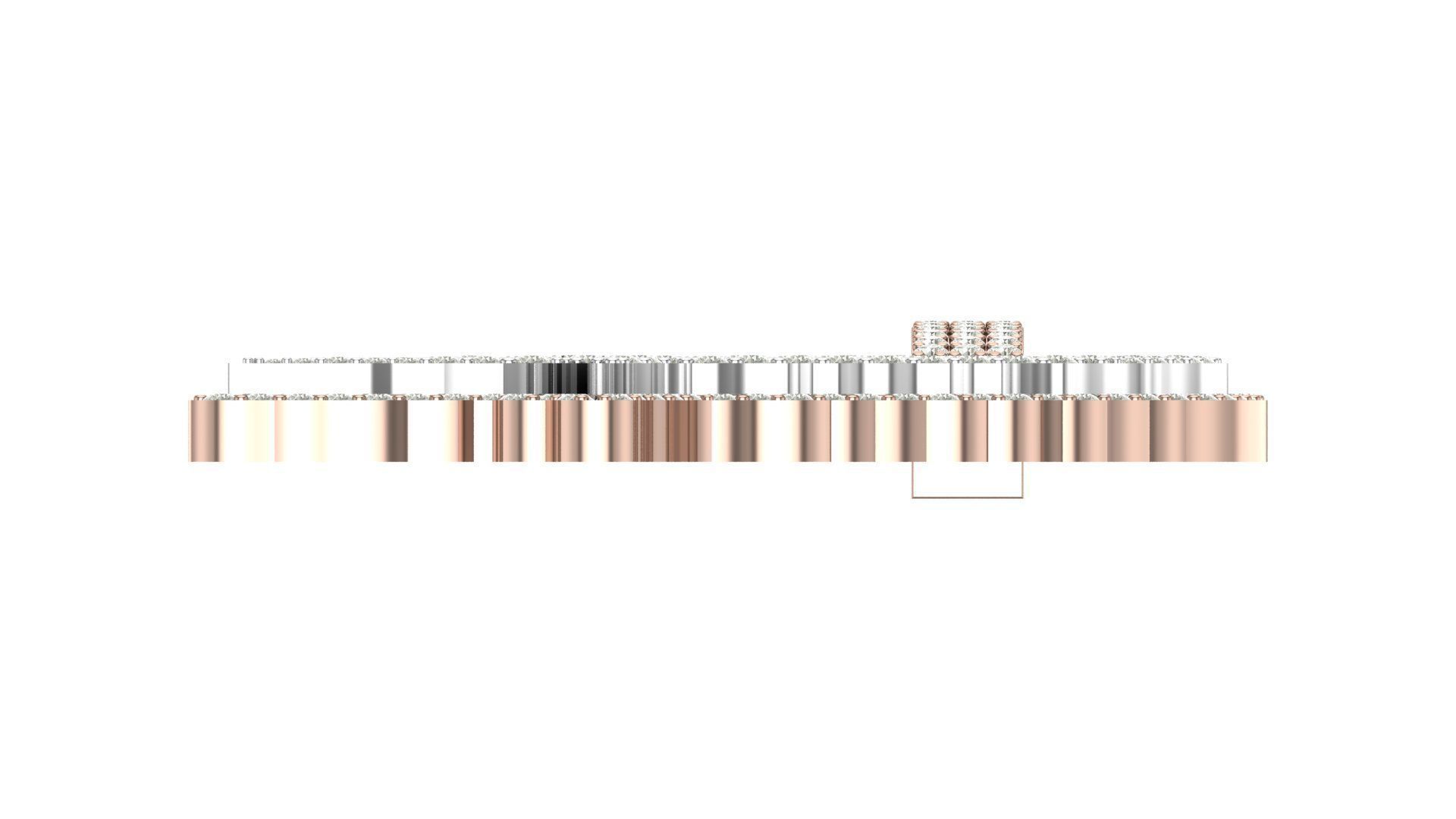 Alphabet Latter hiphop Pendent  3D print model_2