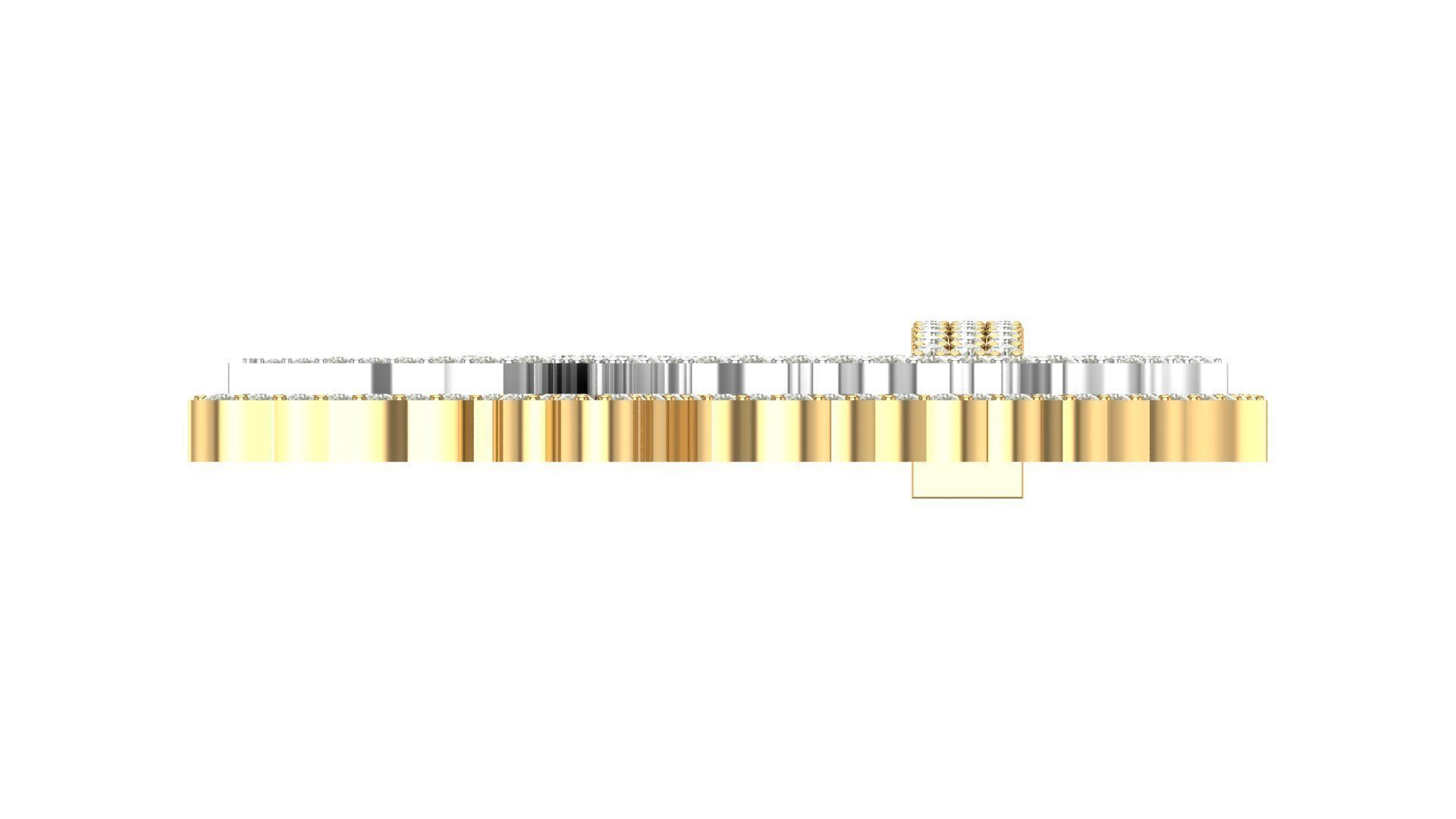 Alphabet Latter hiphop Pendent  3D print model_5