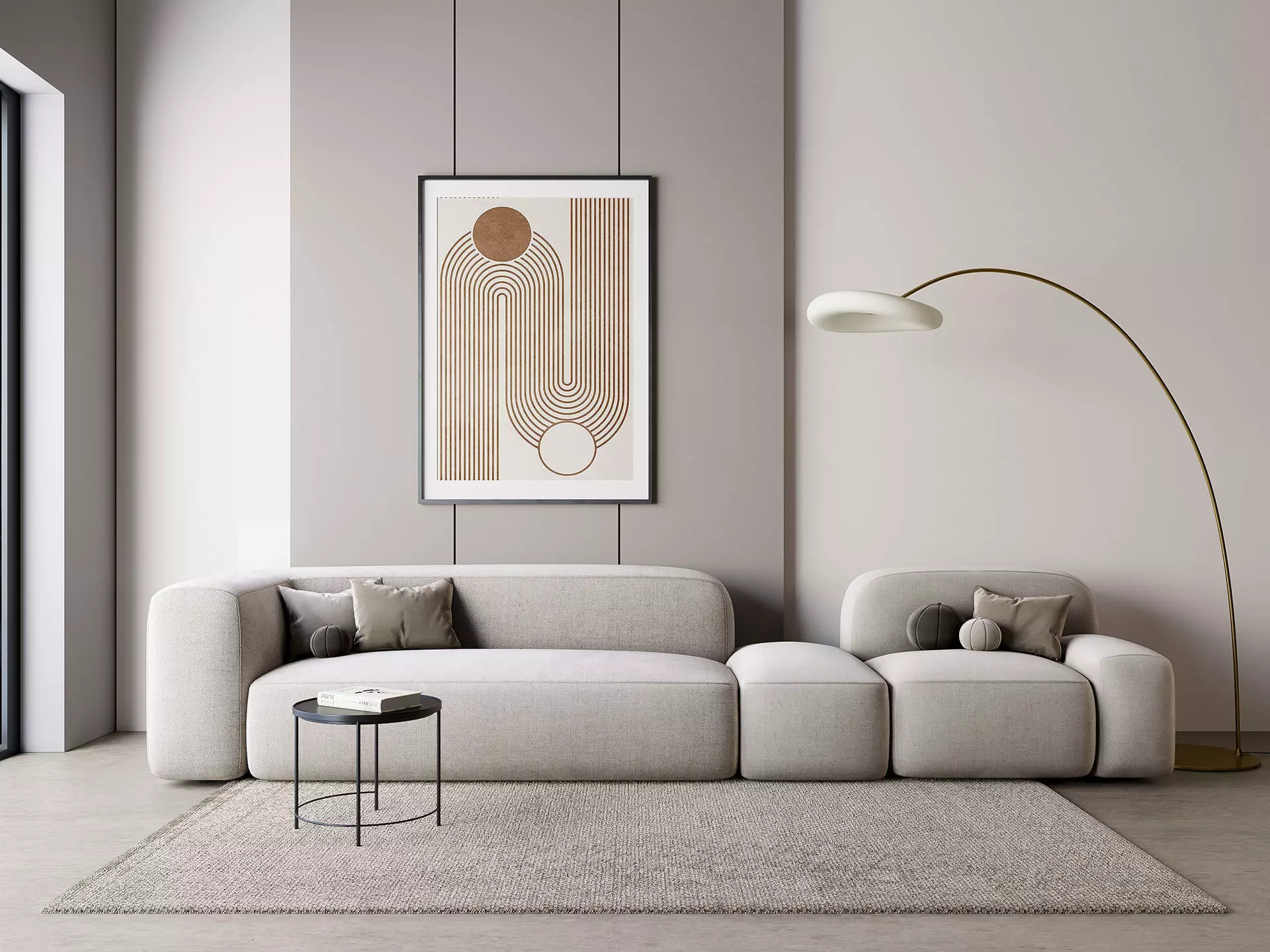 interior simple scene 36 3D model