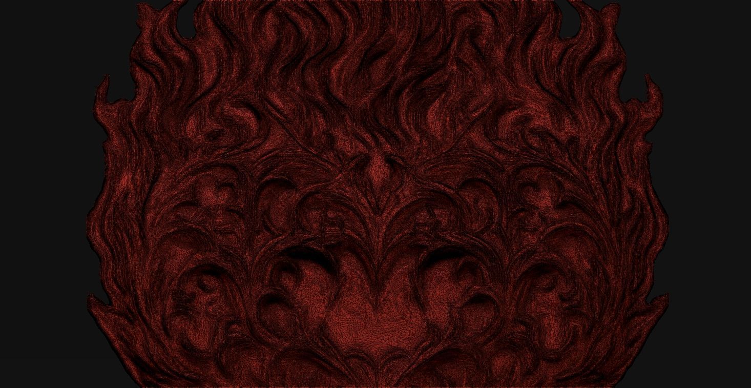 Heart Flame 3D print model_5