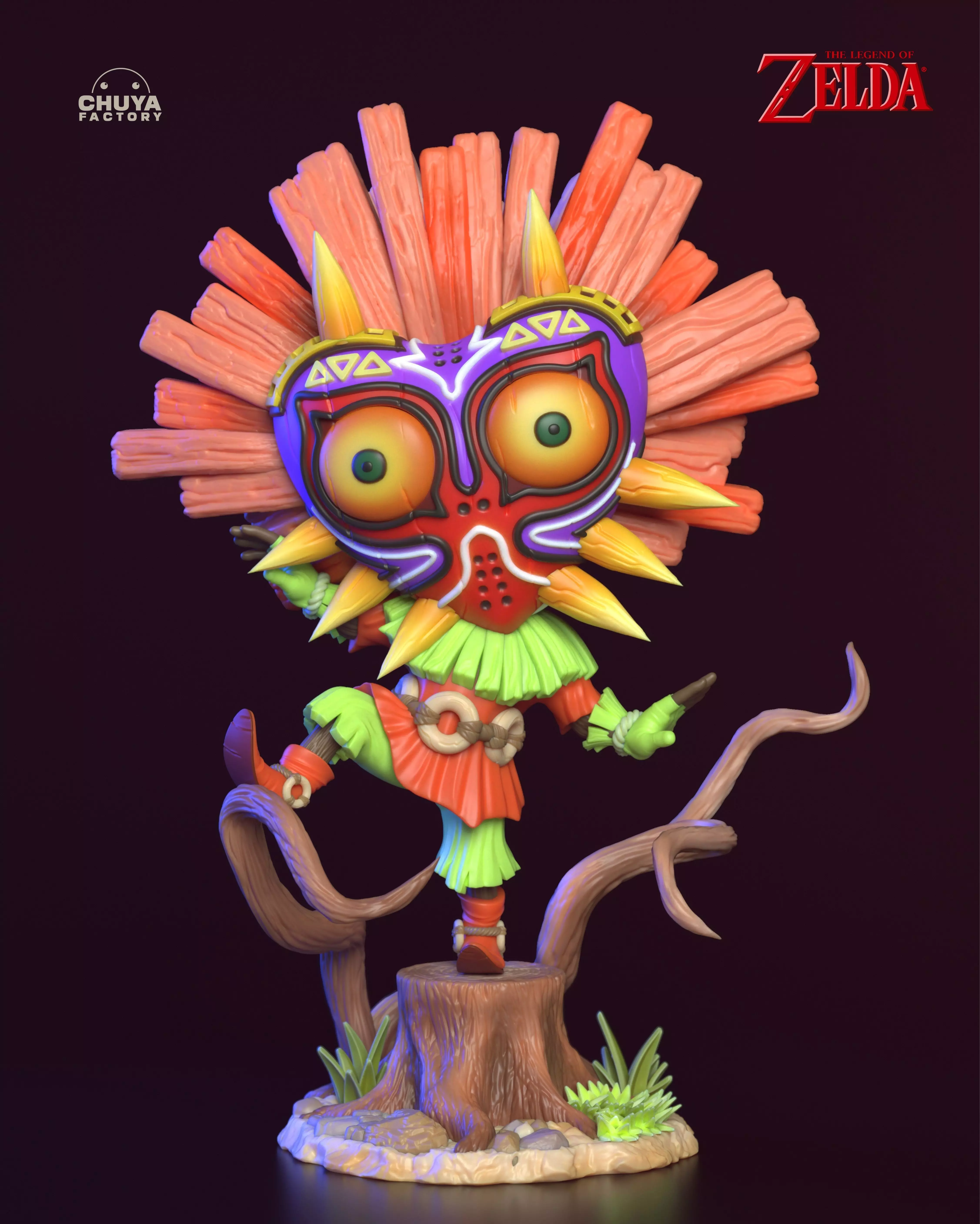 Skull Kid 3D print model_0