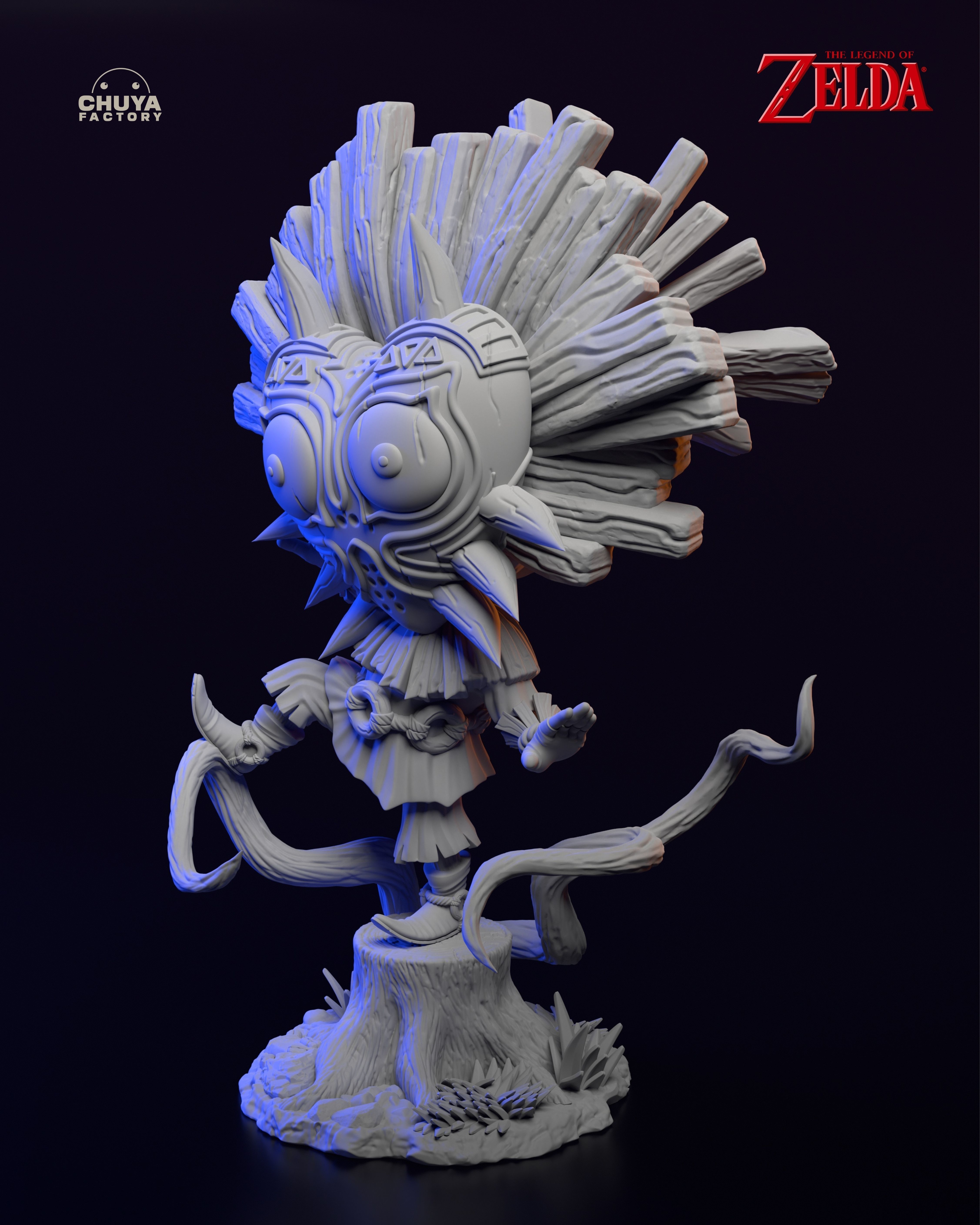 Skull Kid 3D print model_7