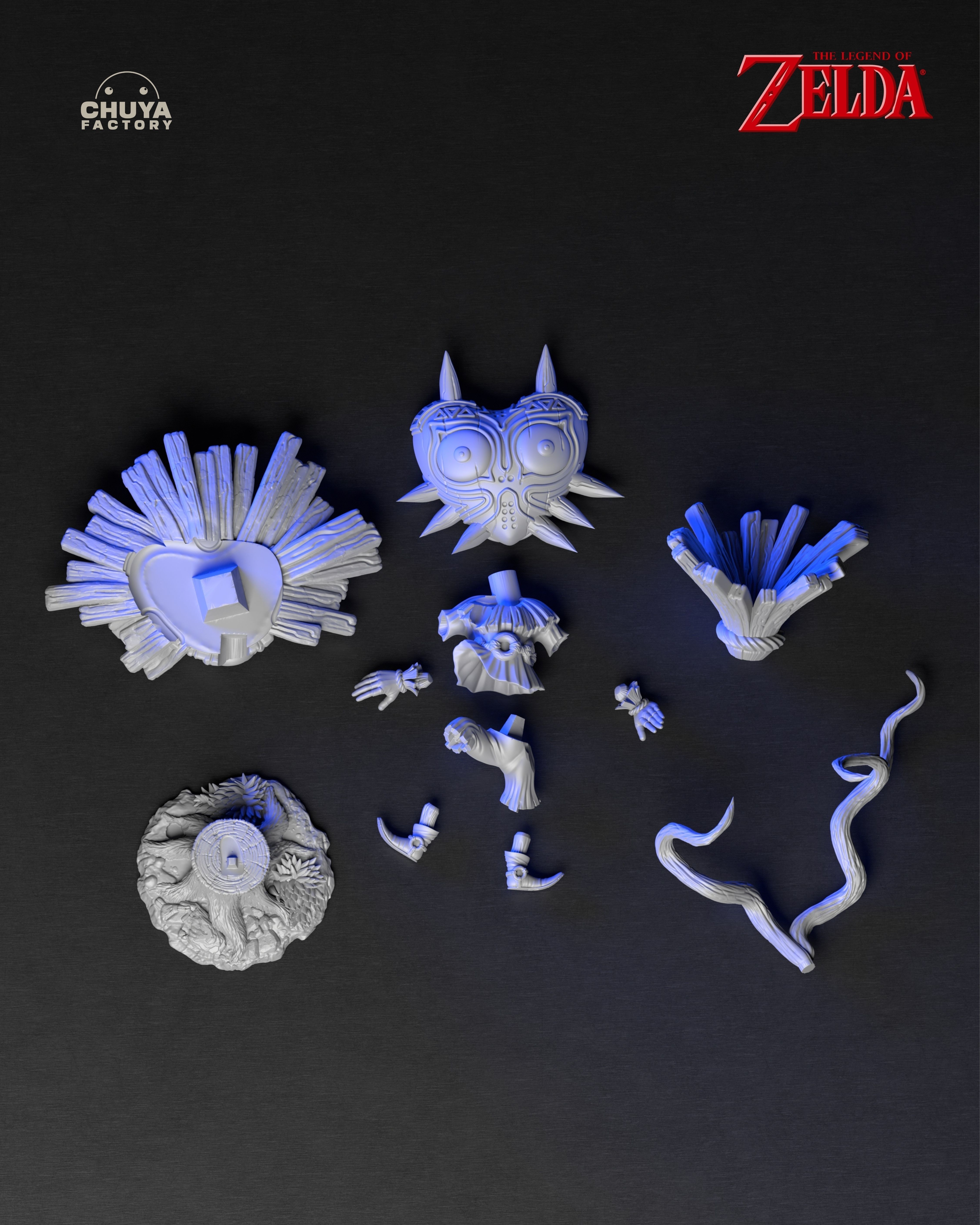 Skull Kid 3D print model_9