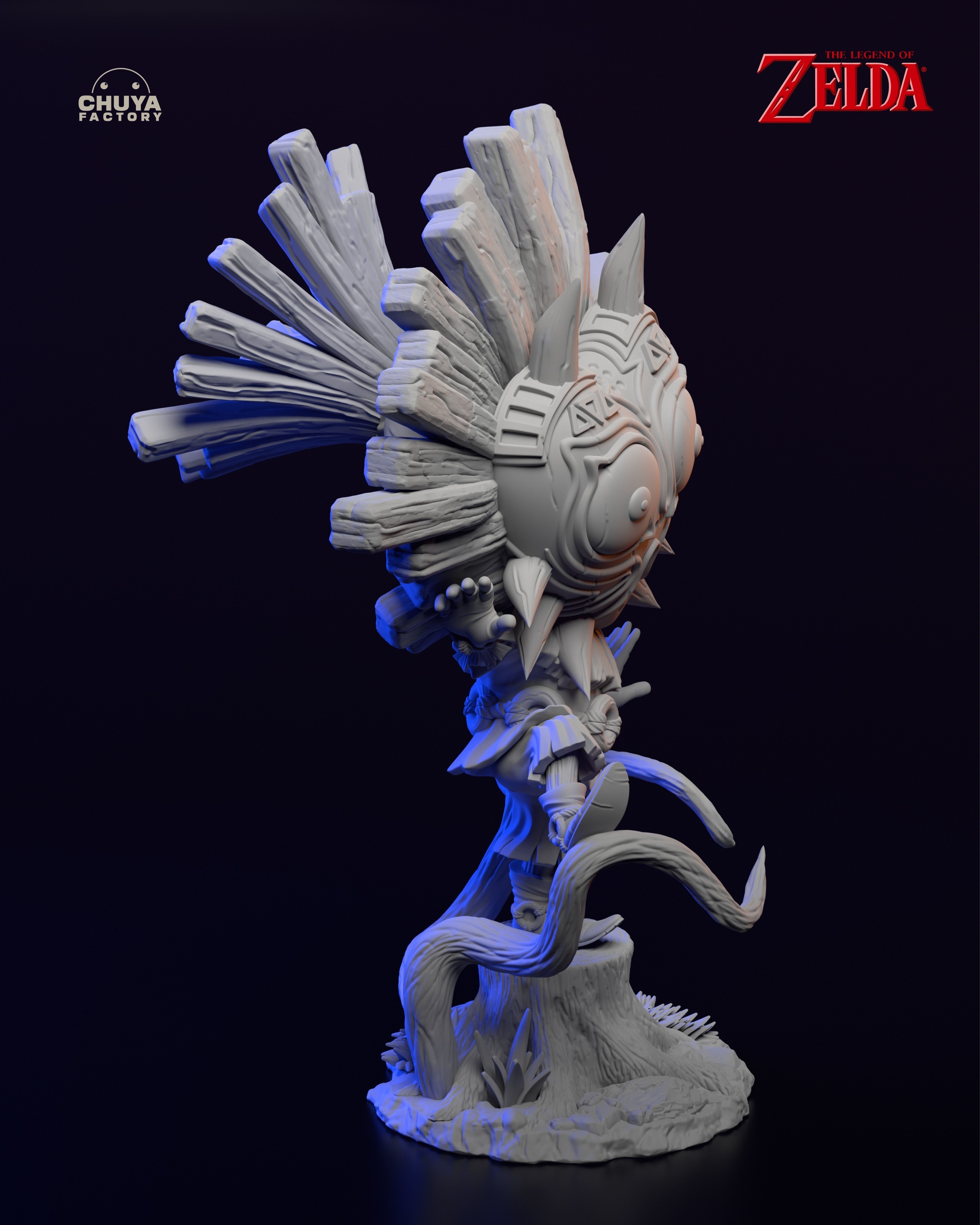 Skull Kid 3D print model_2