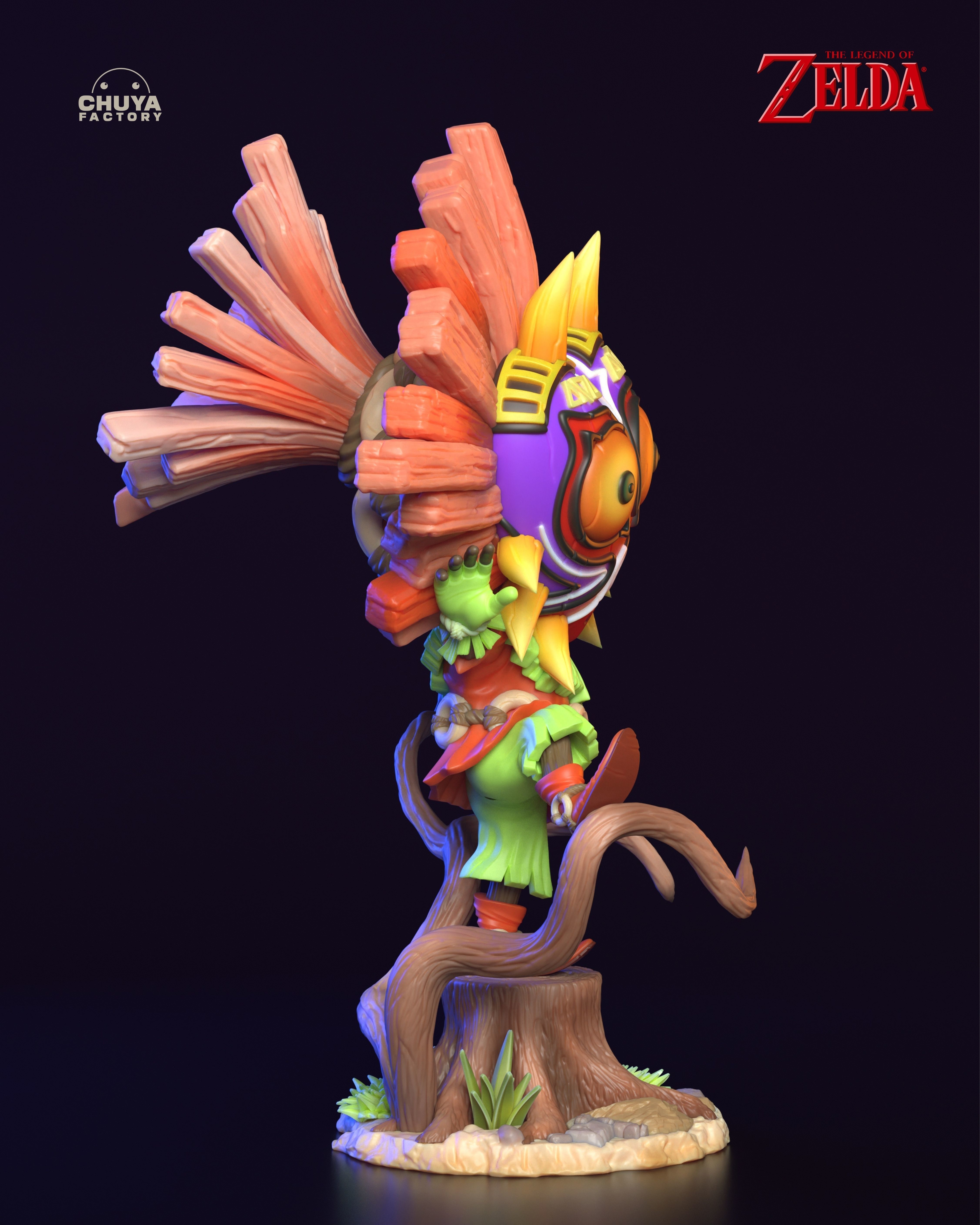 Skull Kid 3D print model_5