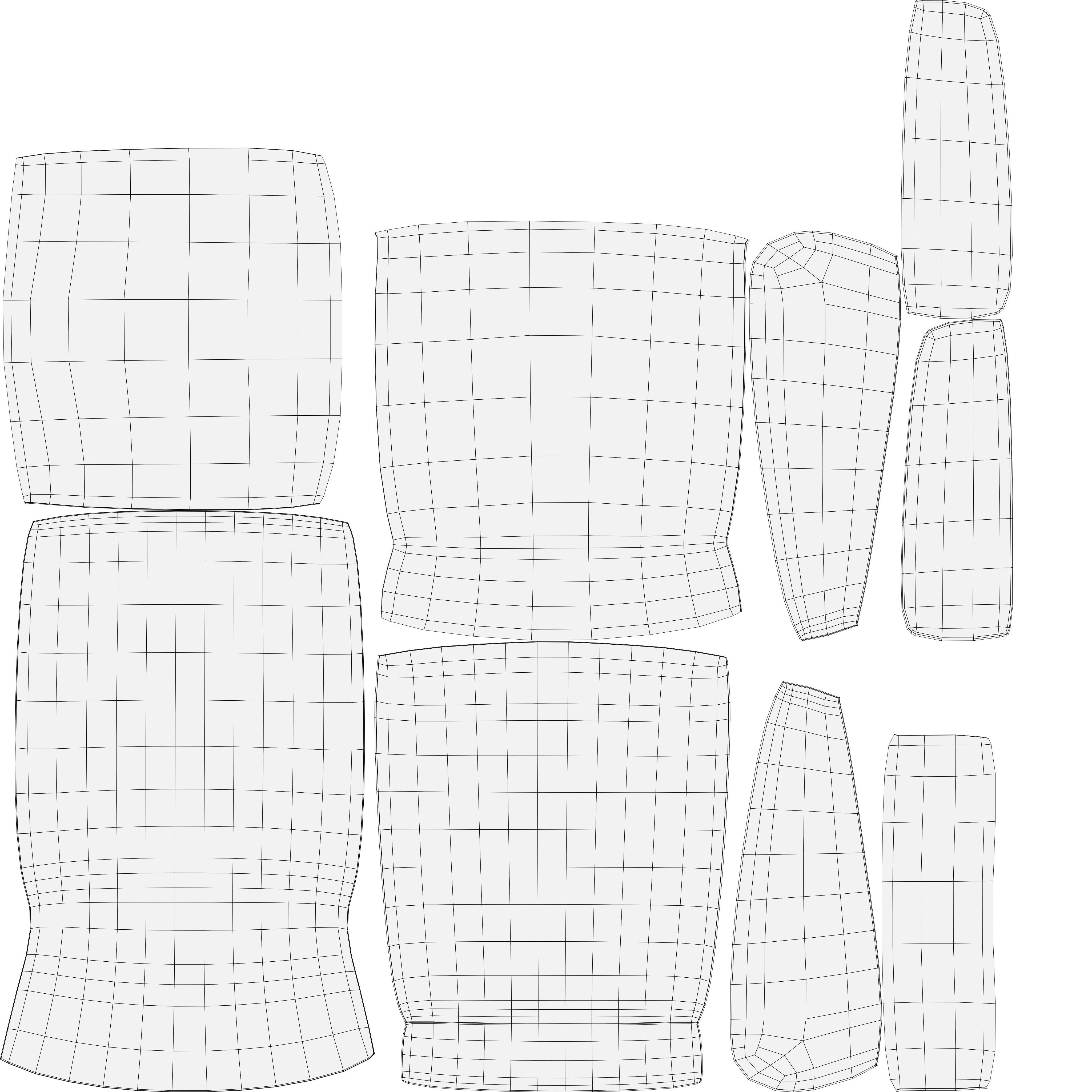 Luxurious Chair 3D model_4