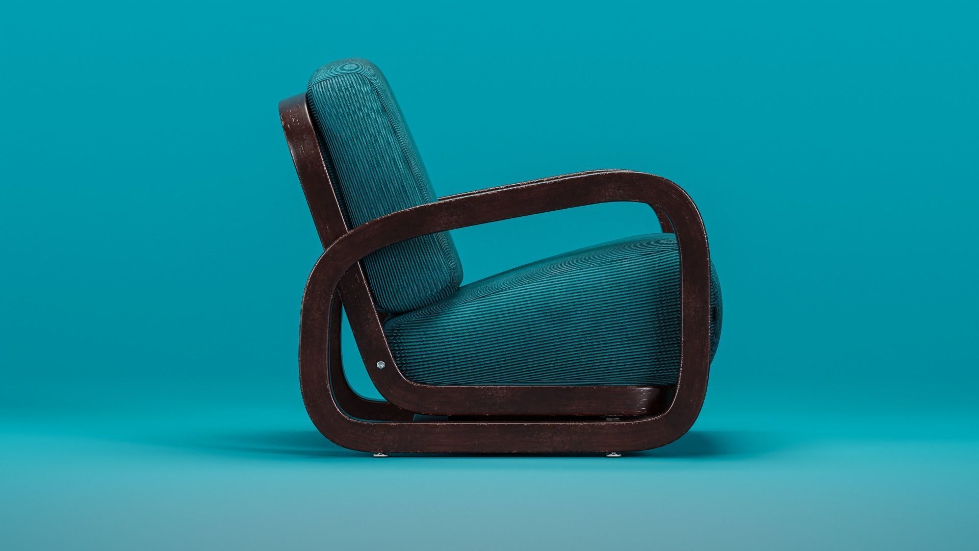 Luxurious Chair 3D model_3