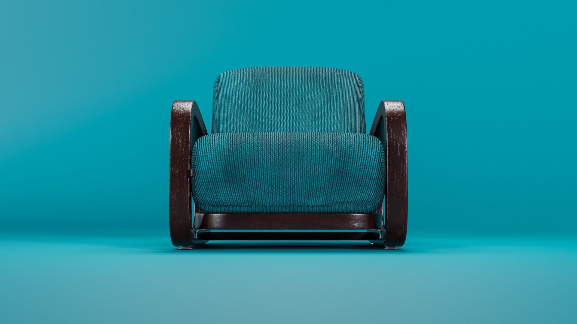 Luxurious Chair 3D model_2