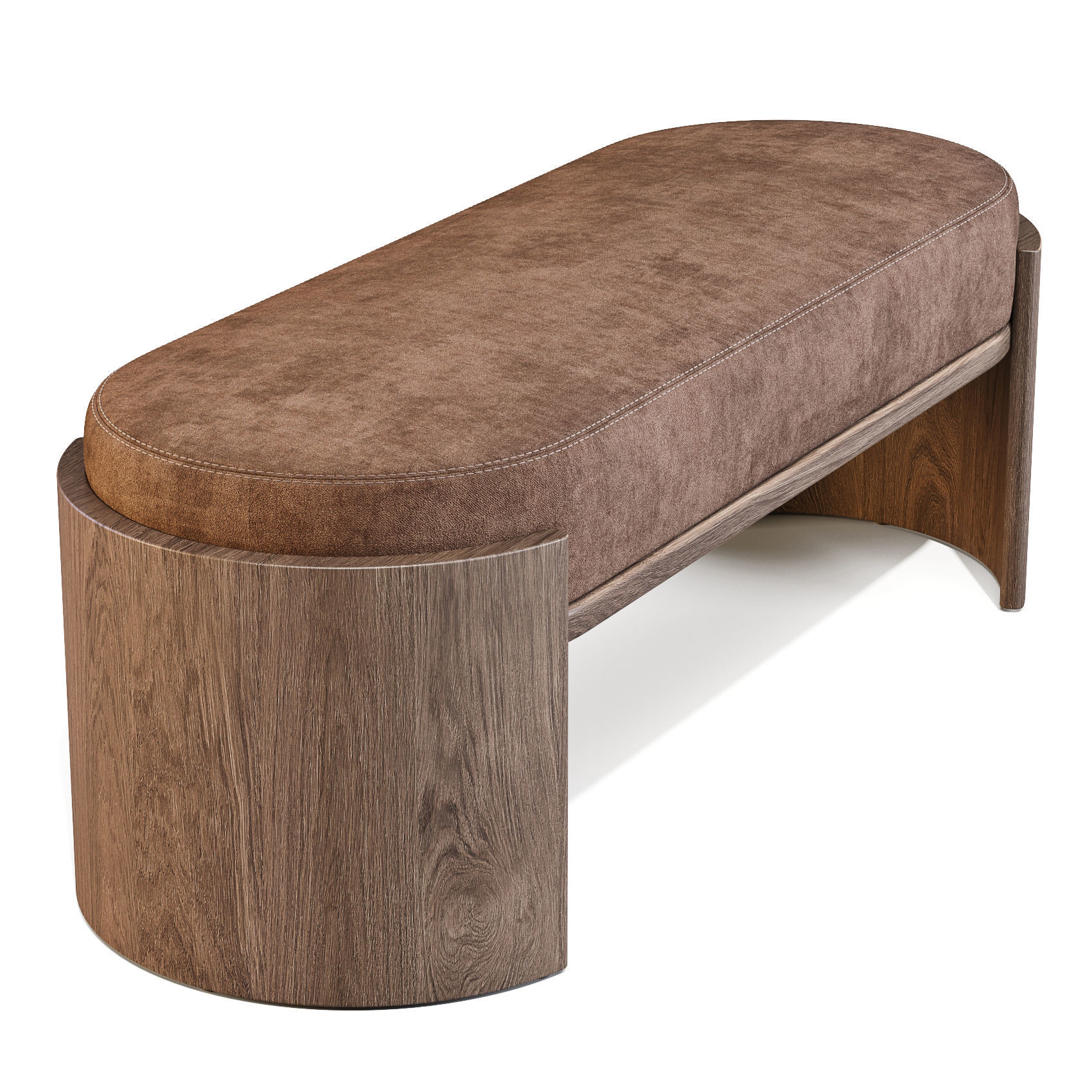 Parla Hug - Bench 3D model_2