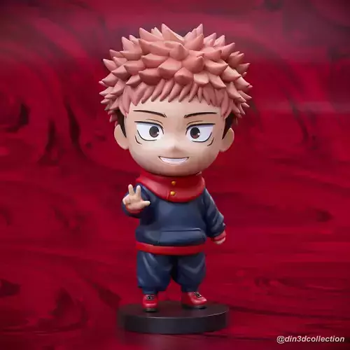 Yuji Itadori Chibi - Jujutsu Kaisen 3D print model