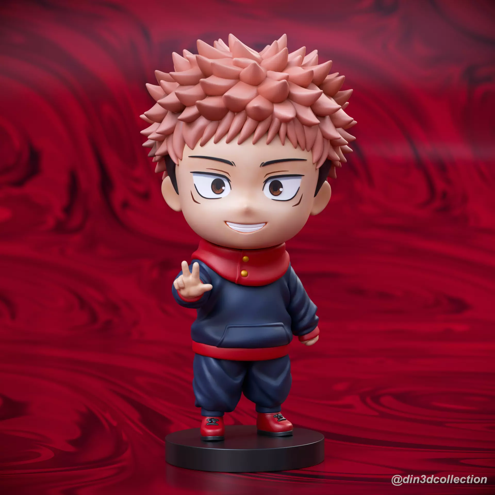 Yuji Itadori Chibi - Jujutsu Kaisen 3D print model