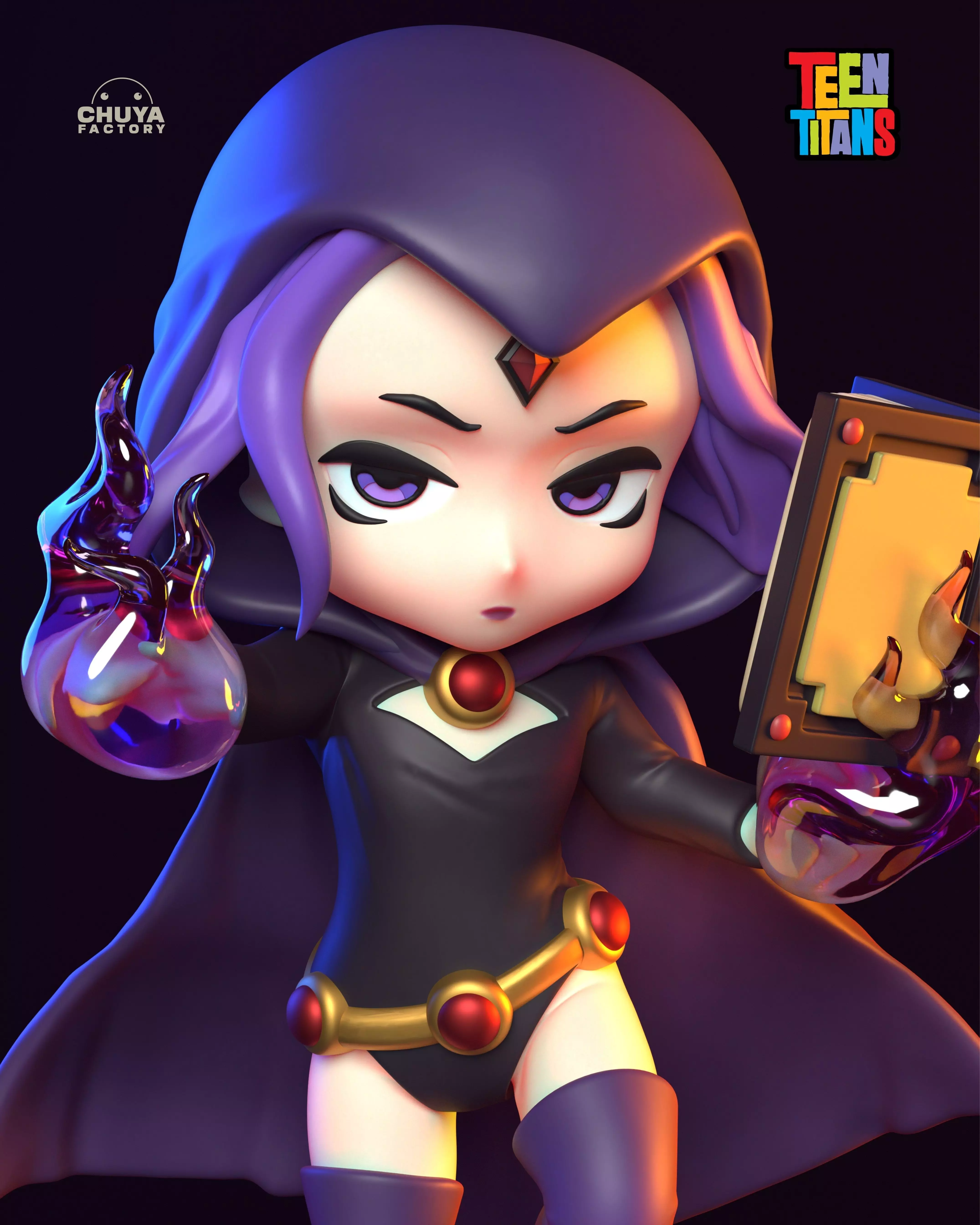 Raven 3D print model
