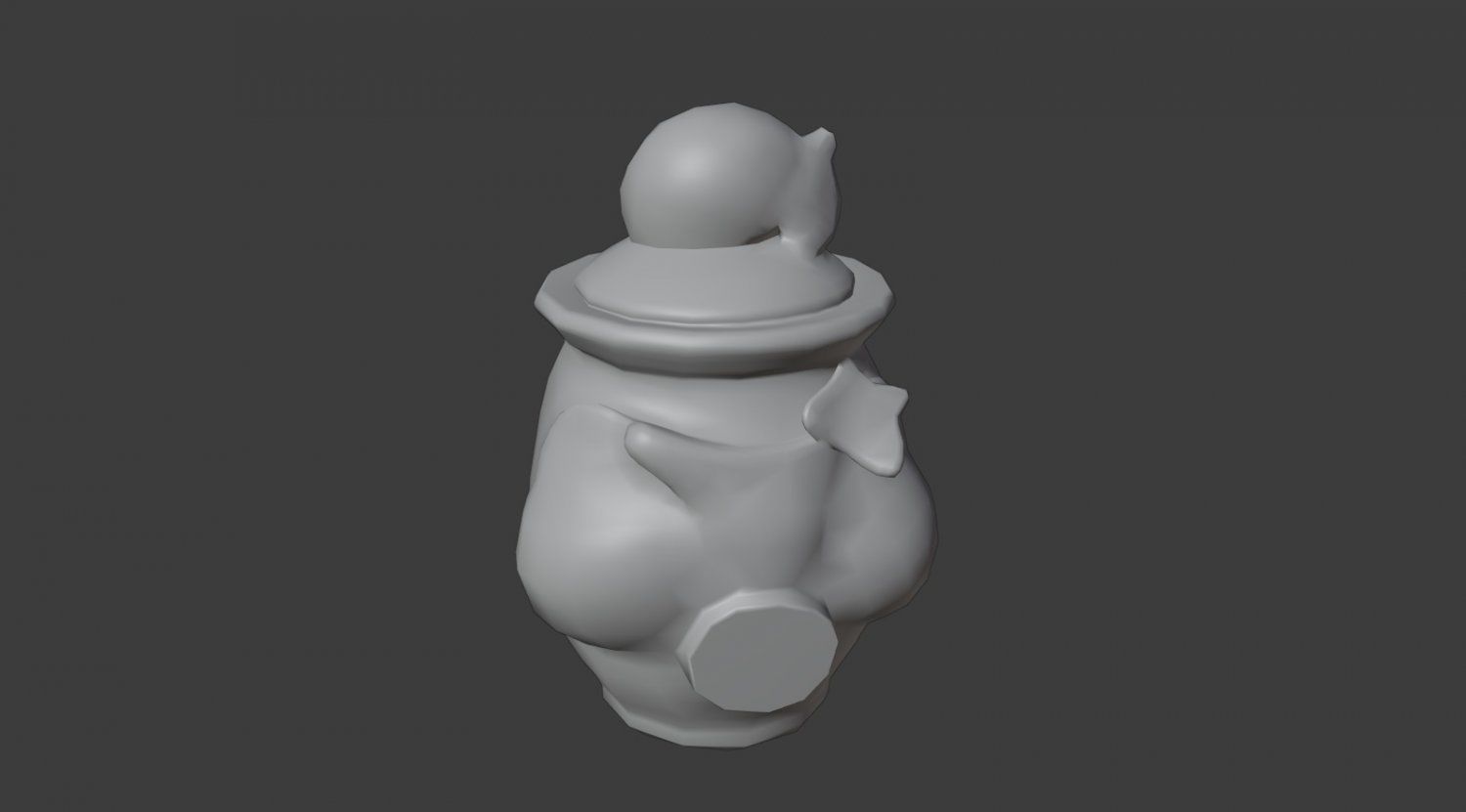 Old kitchen appliances for cooking pack Low-poly 3D model_11