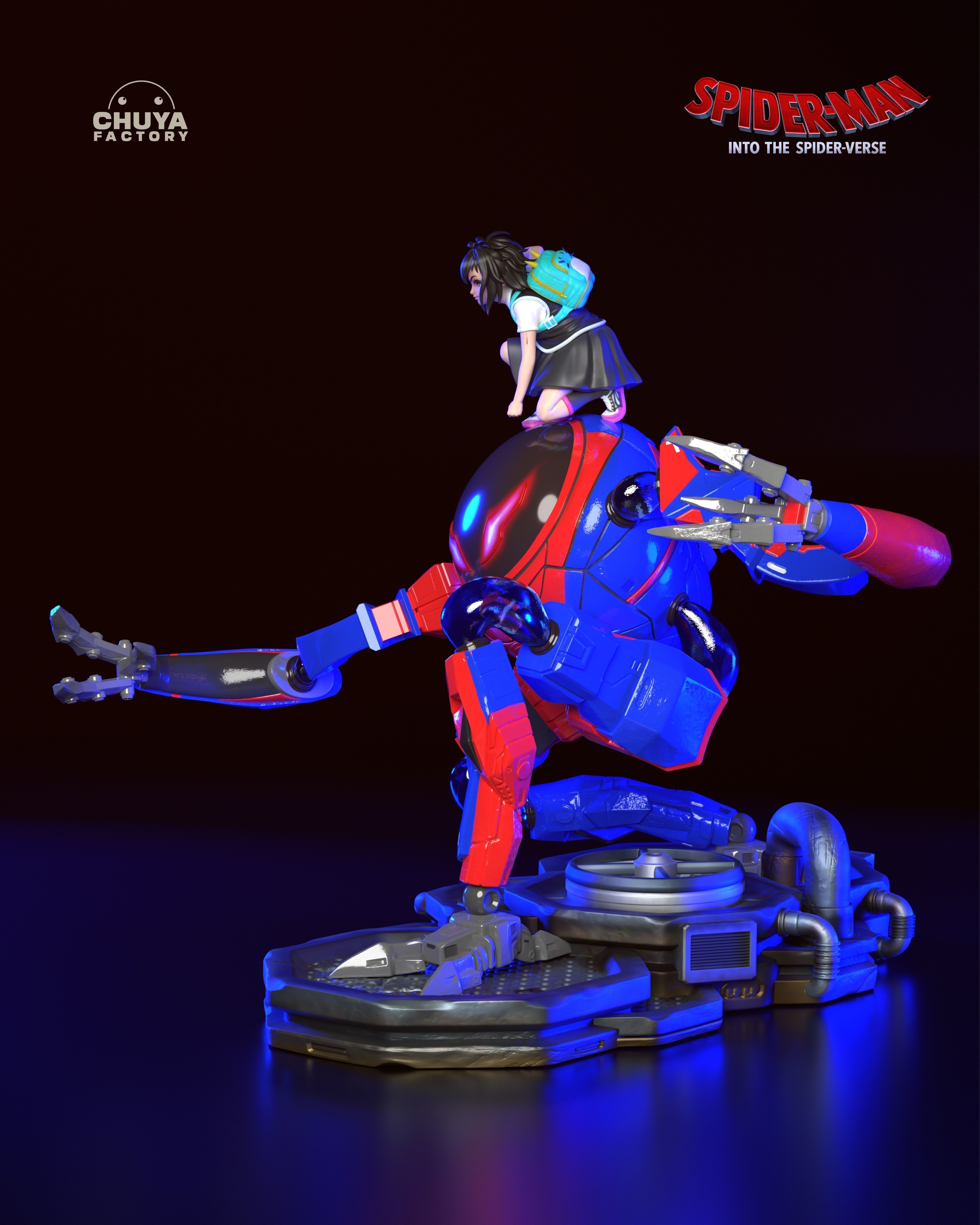 Peni Parker 3D print model_3