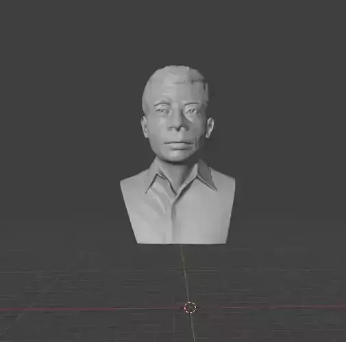 James Baldwin 3D print model