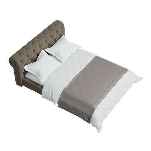 Exige bed 3D model 4
