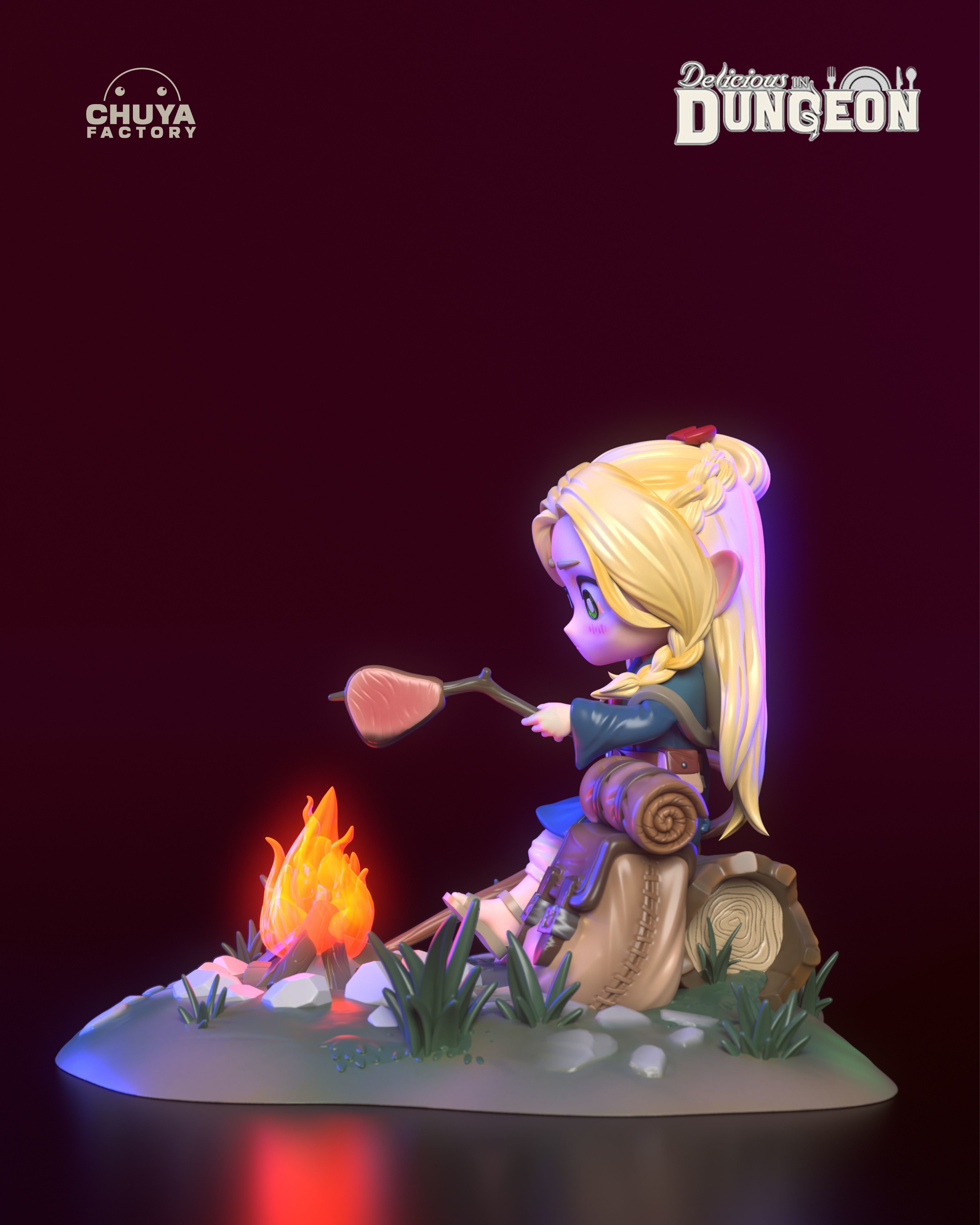 Marcille 3D print model_11