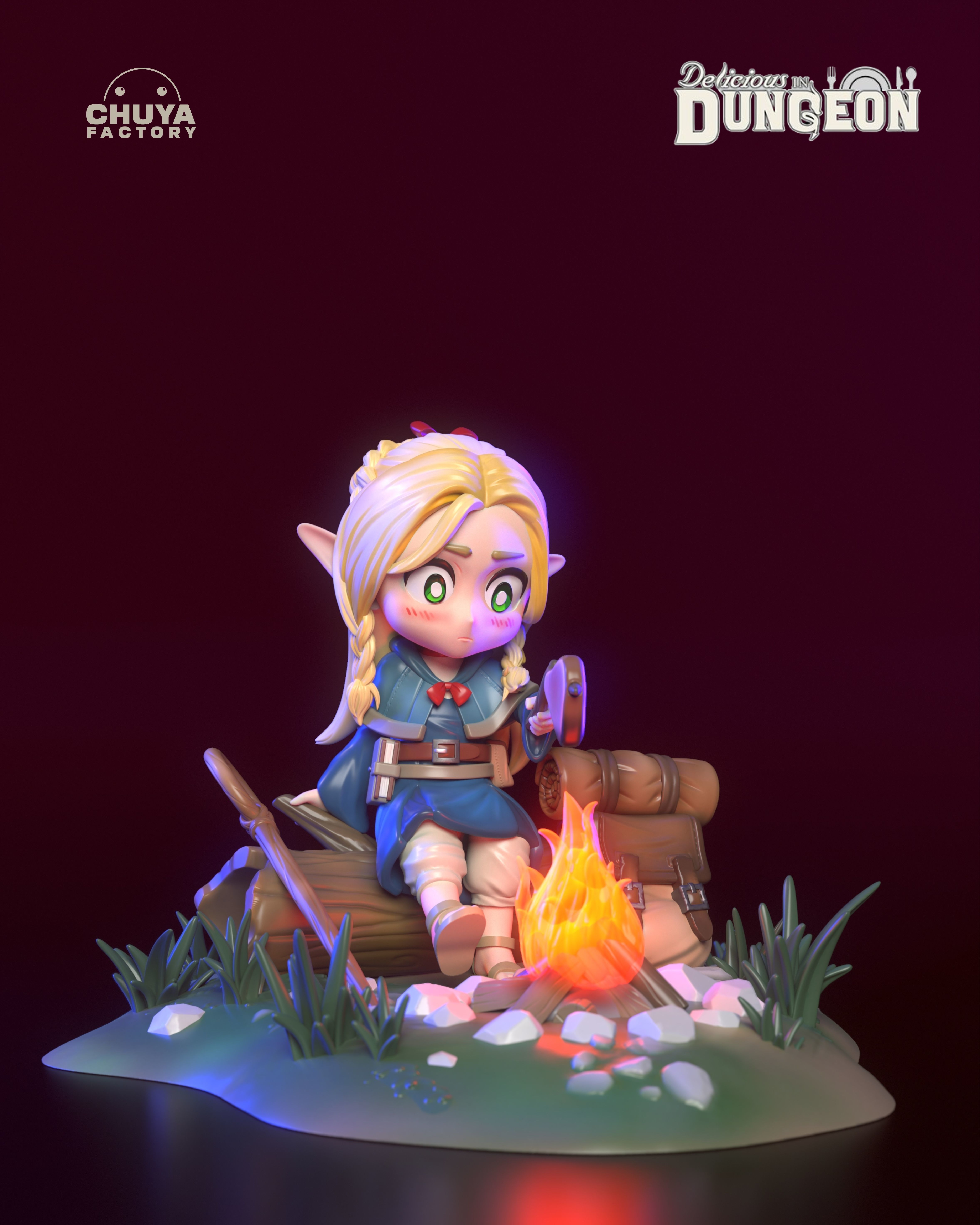 Marcille 3D print model_10