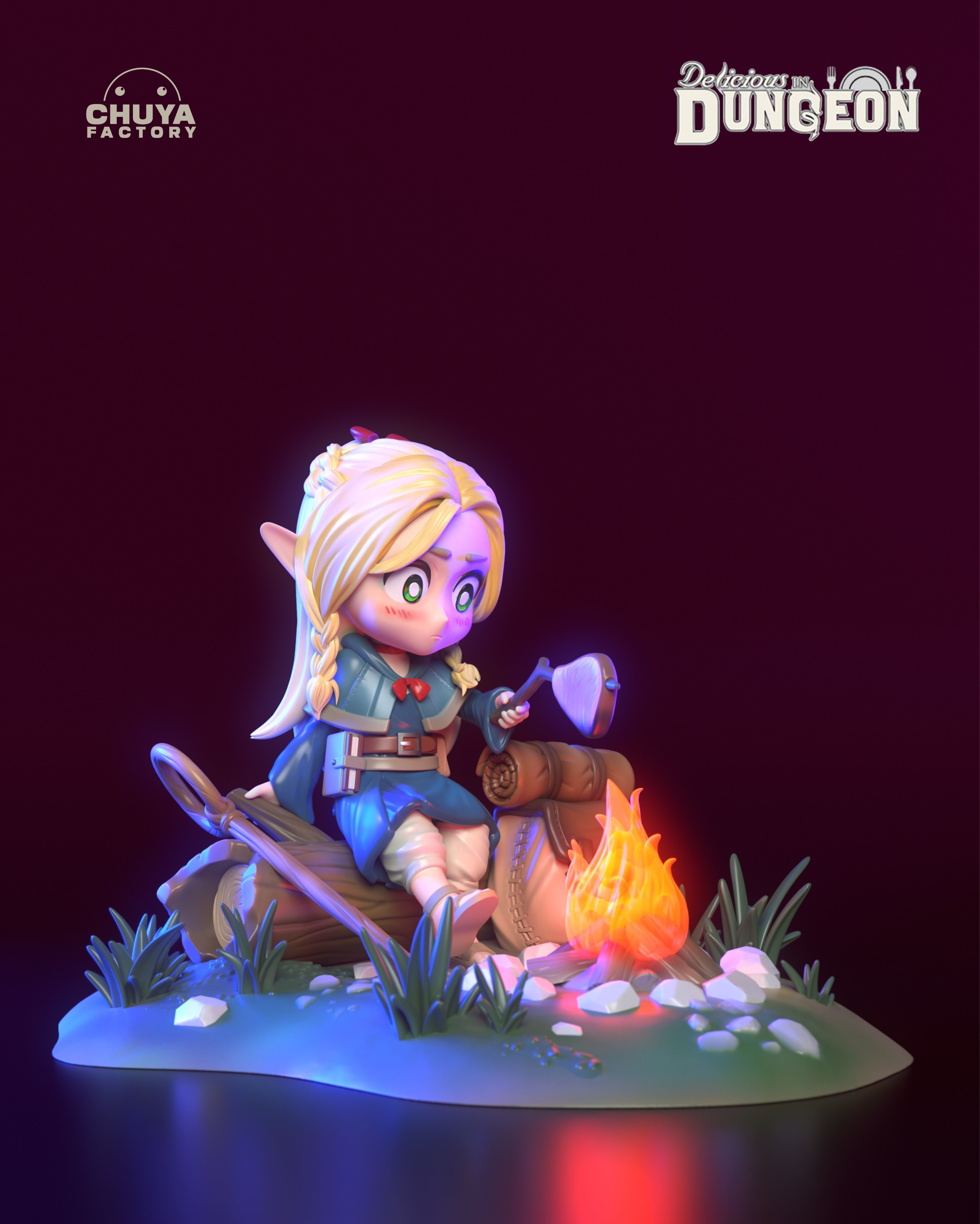 Marcille 3D print model_7