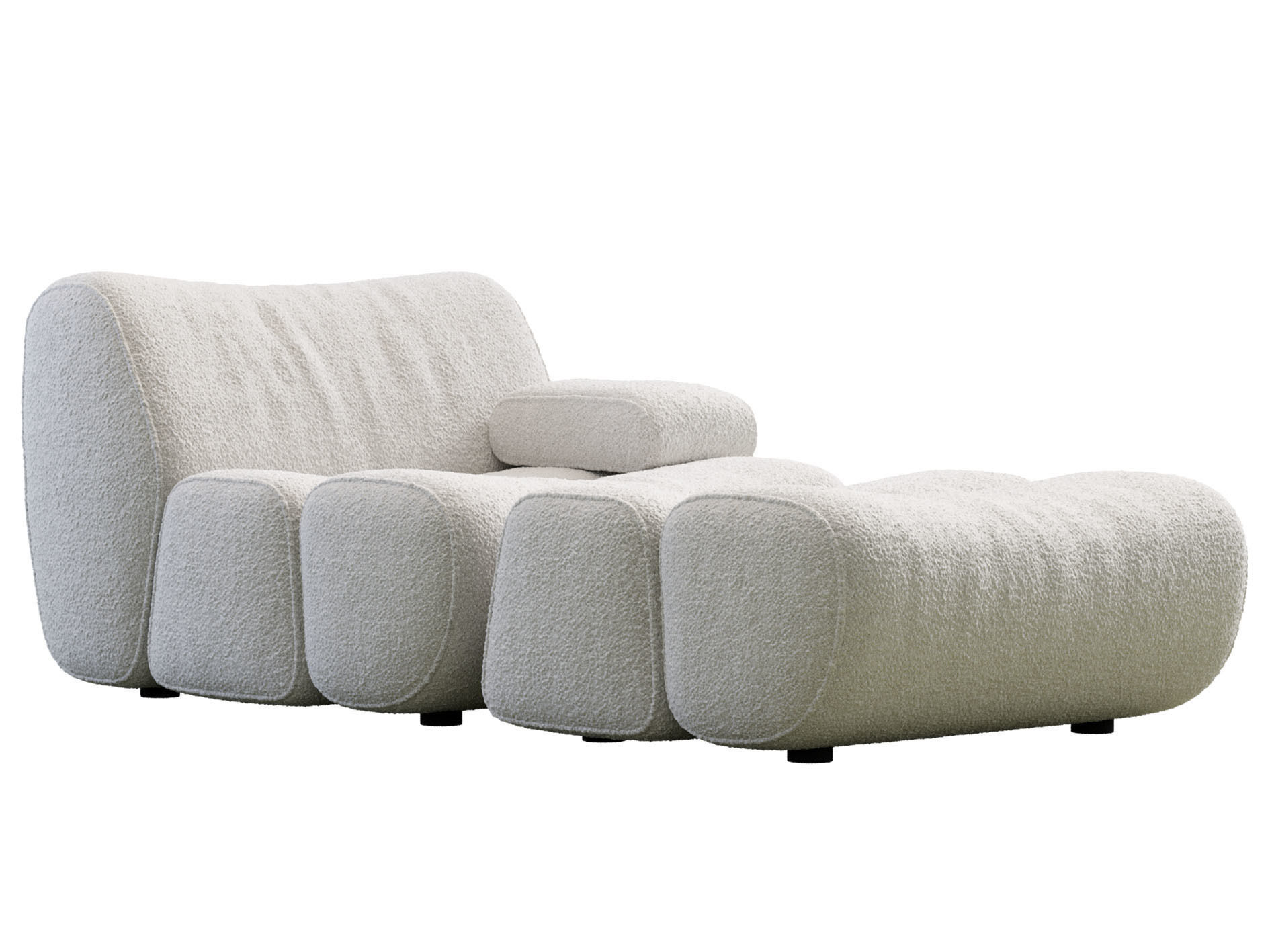 Ernest Armchair By Poliform 3D model_15