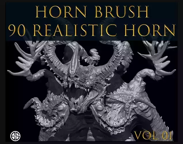 90 Horn Brush-IMM AND VDM Brush
