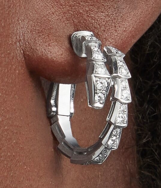 SERPENTI VIPER EARRINGS bulgari 3D print model_11