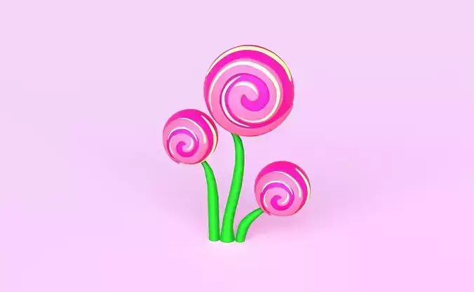 Cartoon Candy Tree 13