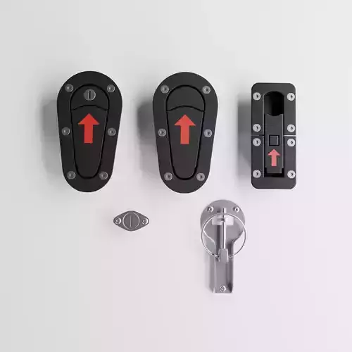 Automotive panel latches