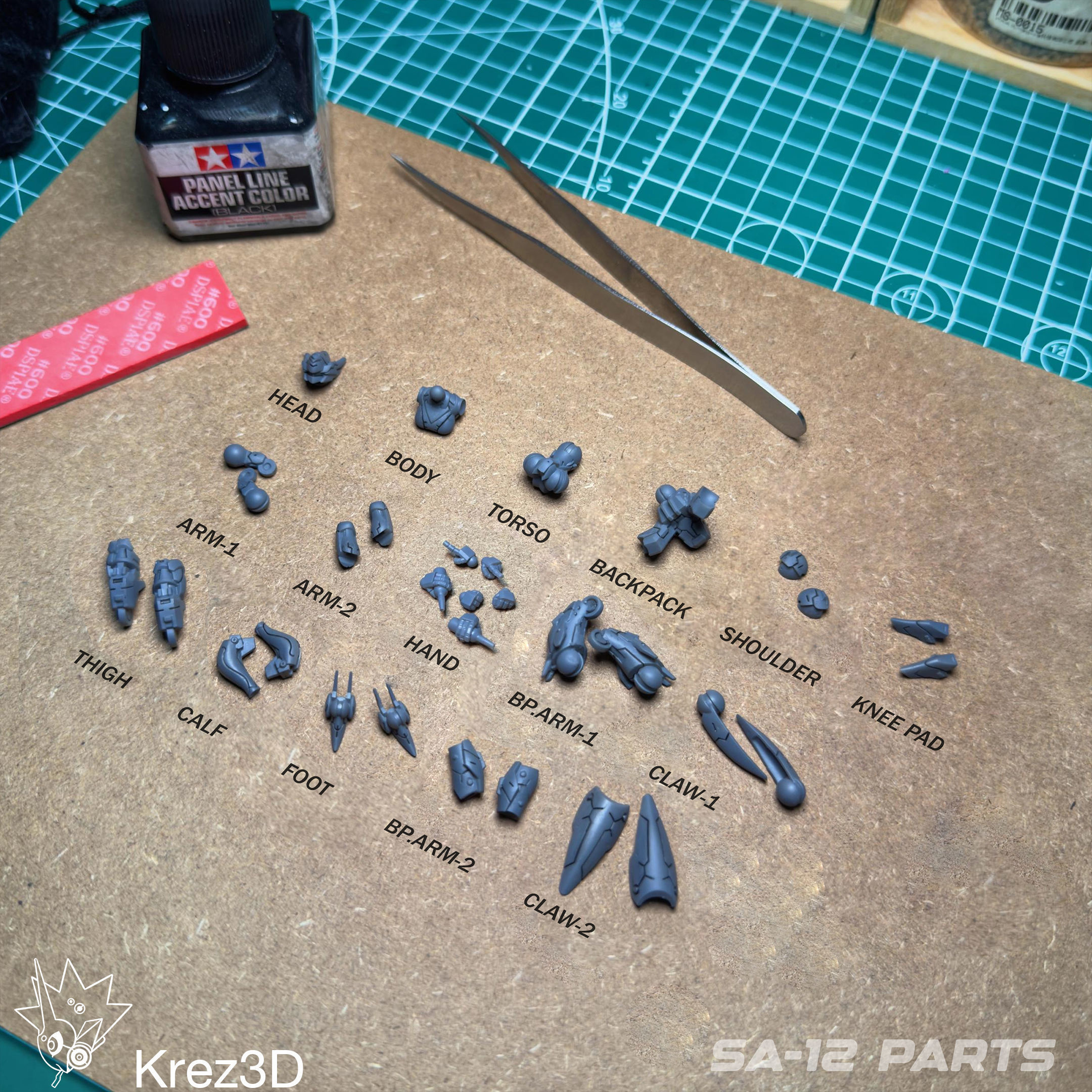 SA-12 Yidi 3D print model_5