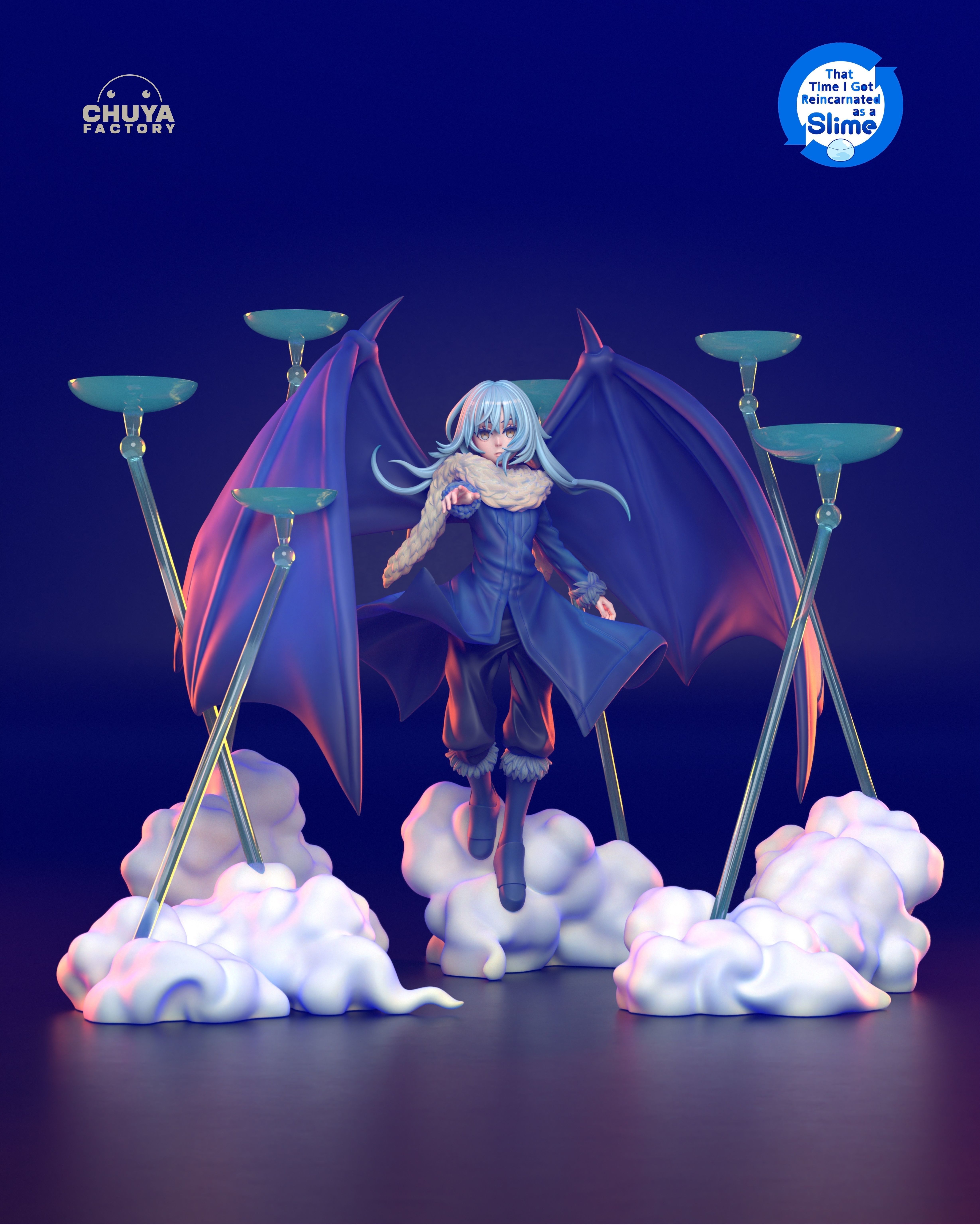 Rimuru Tempest 3D print model_1