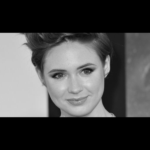 PopFace BaseMesh - Karen Gillan 3D model_1