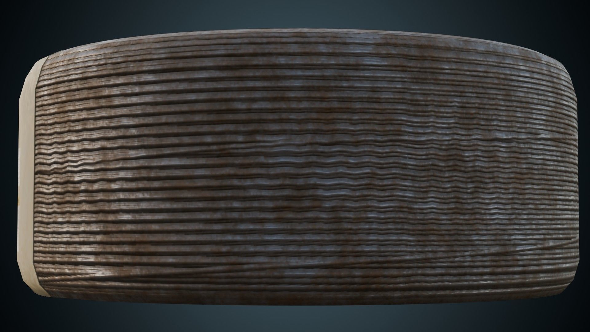 Steel Wire Rope 1B Low-poly 3D model_3