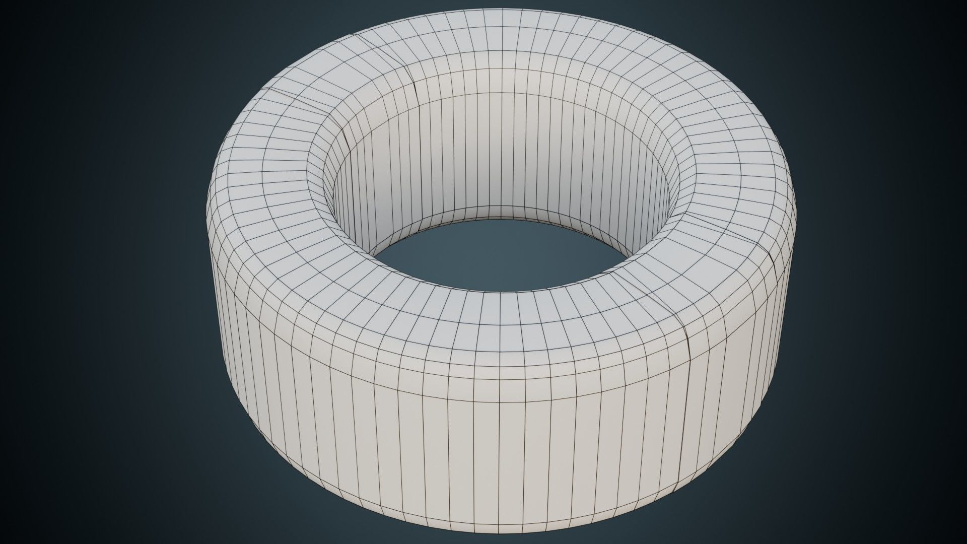 Steel Wire Rope 1B Low-poly 3D model_5