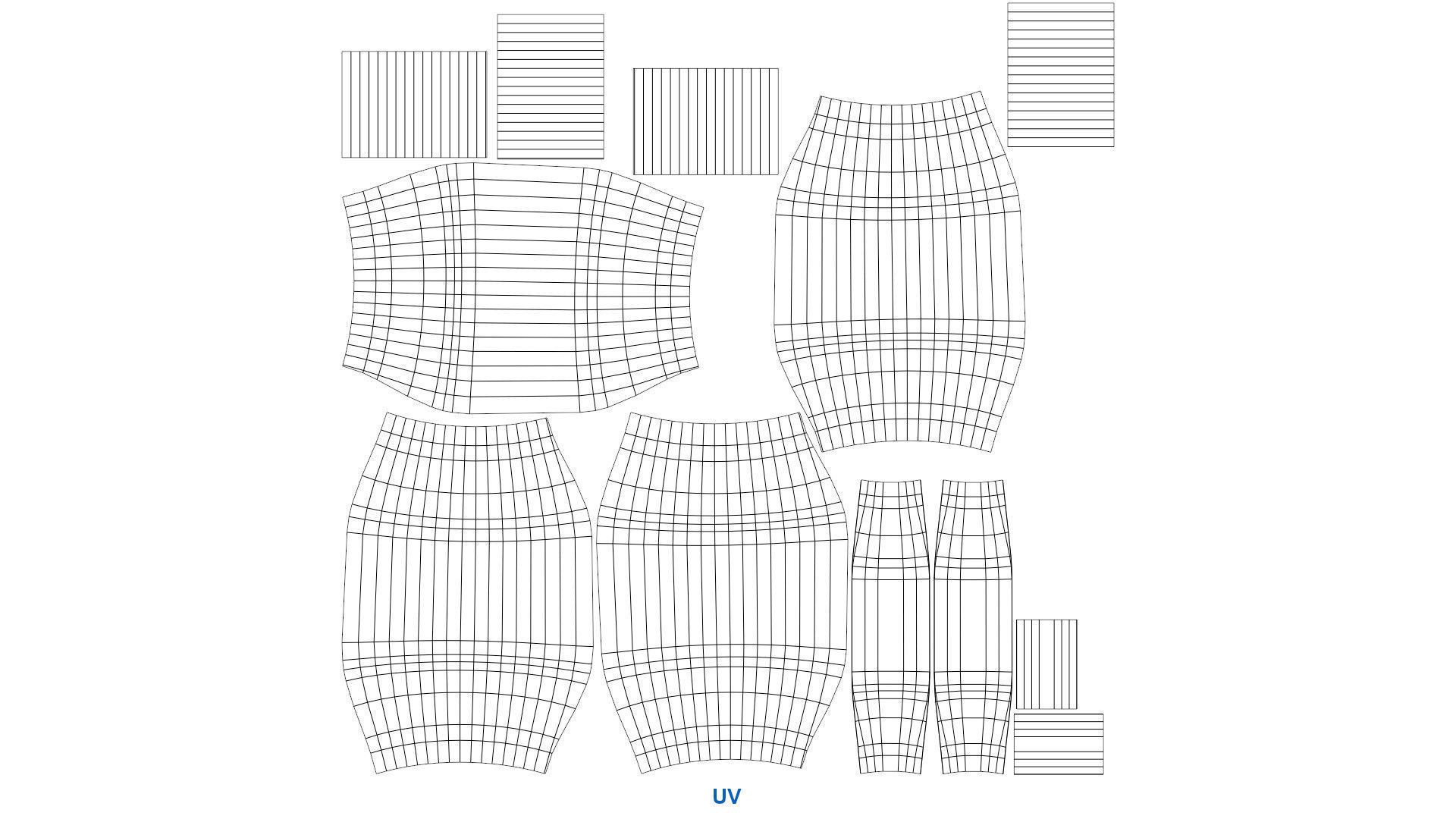 Steel Wire Rope 1B Low-poly 3D model_6