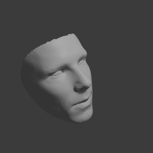 PopFace BaseMesh - Benedict Cumberbatch 3D model_10