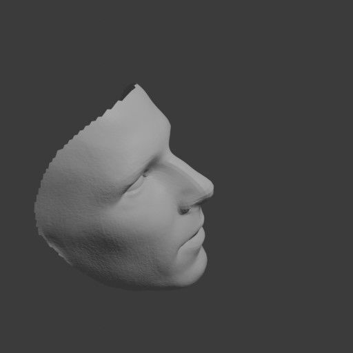 PopFace BaseMesh - Benedict Cumberbatch 3D model_11