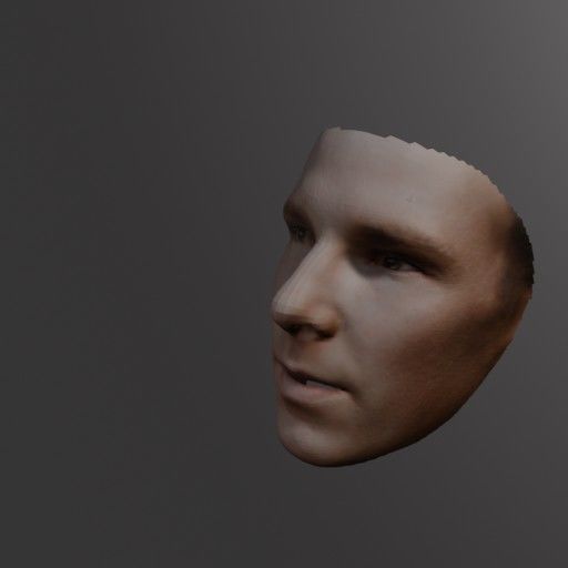 PopFace BaseMesh - Benedict Cumberbatch 3D model_2