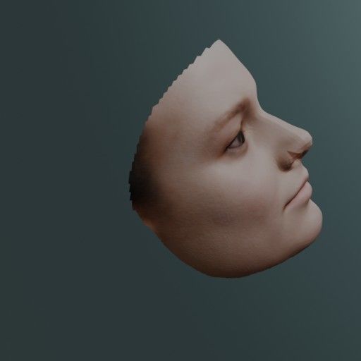 PopFace BaseMesh - Brie Larson 3D model_6