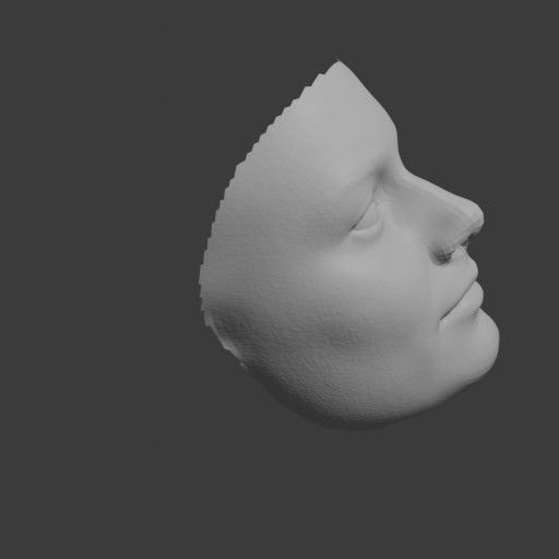 PopFace BaseMesh - Brie Larson 3D model_11