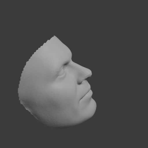 PopFace BaseMesh - Michael Keaton 3D model_11