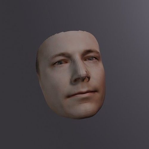 PopFace BaseMesh - Ben Affleck 3D model