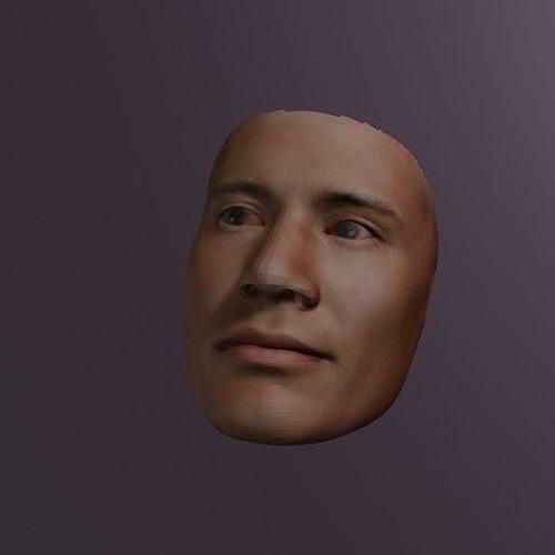 PopFace BaseMesh - Dwayne Johnson 3D model