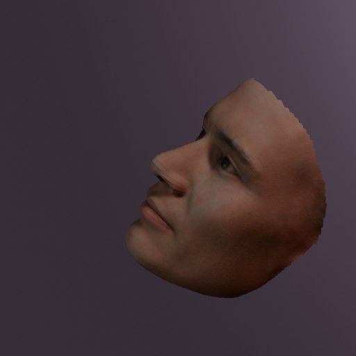 PopFace BaseMesh - Dwayne Johnson 3D model_2
