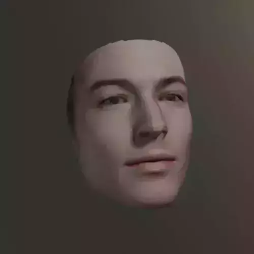 PopFace BaseMesh - Ezra Miller