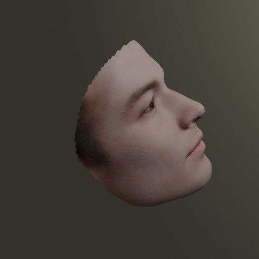 PopFace BaseMesh - Ezra Miller 3D model_6