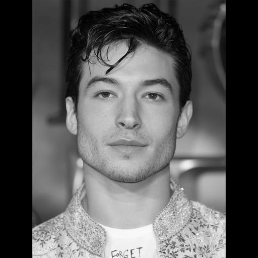 PopFace BaseMesh - Ezra Miller 3D model_1