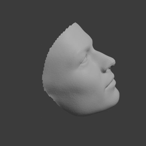 PopFace BaseMesh - Ezra Miller 3D model_11