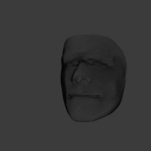 PopFace BaseMesh - John Cena 3D model_12
