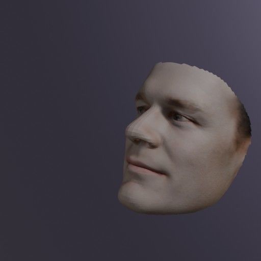 PopFace BaseMesh - John Cena 3D model_2
